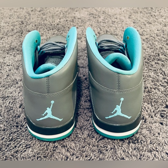 Nike Jordan Flight Club 90s - Cool Grey Gamma Blue - Men’s Size 12 - 602661-015 - Picture 6 of 10